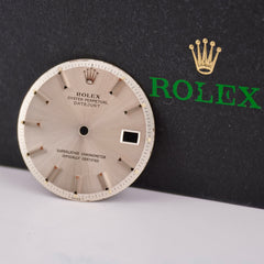 Rolex Men's 36mm Datejust Silver Stick Dial Steel Jubilee Oyster Ref: 1601 1603