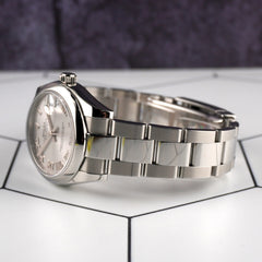 Rolex Datejust Midsize 31mm Silver Roman Dial Steel Ladies Watch 178240
