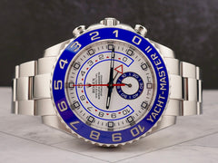 Rolex Yacht-Master II 44mm Blue Cerachrom Bezel Stainless Steel 116680