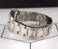 Rolex 31mm Datejust White Roman Dial Oyster Steel Automatic Watch 178240