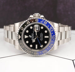 Rolex Men 40mm GMT-Master II Batman Blue Bezel Steel Watch 126710BLNR