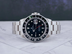 Rolex 40mm GMT Master Steel Black Dial Men's Watch 16700