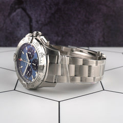 Breitling 44mm Avenger B01 Chrono 44mm Blue Dial Steel Mens Watch AB0147101C1A1