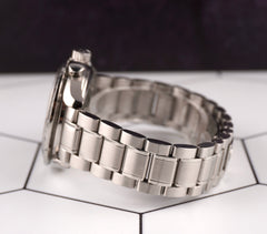 Omega 39mm Speedmaster Chronograph Triple Calender Date Steel Watch 3523.30