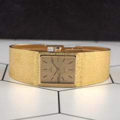 Omega Vintage Cocktail 23mm 14k Yellow Gold Gold Dial Watch 19130063913006