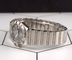Omega 27.5mm Constellation Grey Dial Stainless Steel Automatic Watch Ref 1591.51