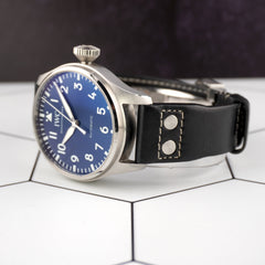 IWC Big Pilot 43mm Automatic Blue Dial Leather Band Men's Watch IW329303