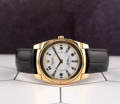 Rolex 36mm Cellini Cestello 18k Yellow Gold white Dial Men's Watch 5330