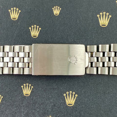 Rolex 1984 Datejust 36mm Men's Jubilee Bracelet Steel 20mm Band 55 Ends 1601