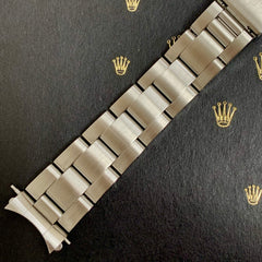 Rolex Midsize Oyster 17mm Steel Band Bracelet 78350 "551B"ends ref. 68274/77080