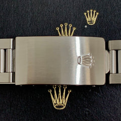 Rolex Midsize Oyster 17mm Steel Band Bracelet 78350 "551B"ends ref. 68274/77080