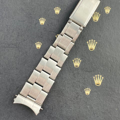 Rolex Vintage 1964 Mens Oyster Rivet 7205 19mm Stainless Steel Band Ref:1500