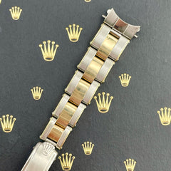 Rolex 13mm Ladies Datejust 14k Gold & Stainless Oyster Band 7204 "66" Ends 6917