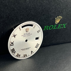 Rolex Day-Date Mens 36mm White Gold Silver Gray Roman Dial President 118239