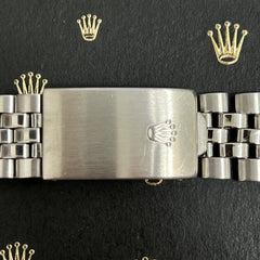 Rolex Datejust 1986 20mm Men's Jubilee Bracelet Steel Band 62510H Ref 1601