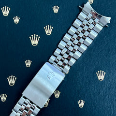 Rolex Datejust 2002 20mm Men's Jubilee Bracelet Steel Band 62510H Ref 1601