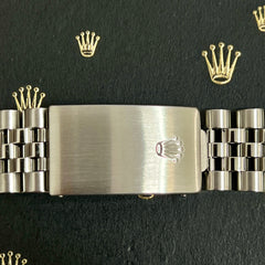 Rolex Datejust 36mm Jubilee 20mm Bracelet 1987 Steel Band 62510H "555"Ends 16014