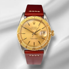 Rolex 36mm Datejust Turnograph 18K Gold/Steel Vintage Mens Watch 6609