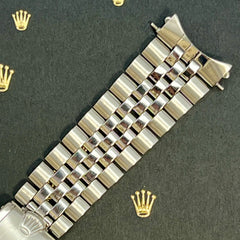 Rolex Datejust 1969 20mm Men's Jubilee Bracelet Steel Crown Band Ref 1601