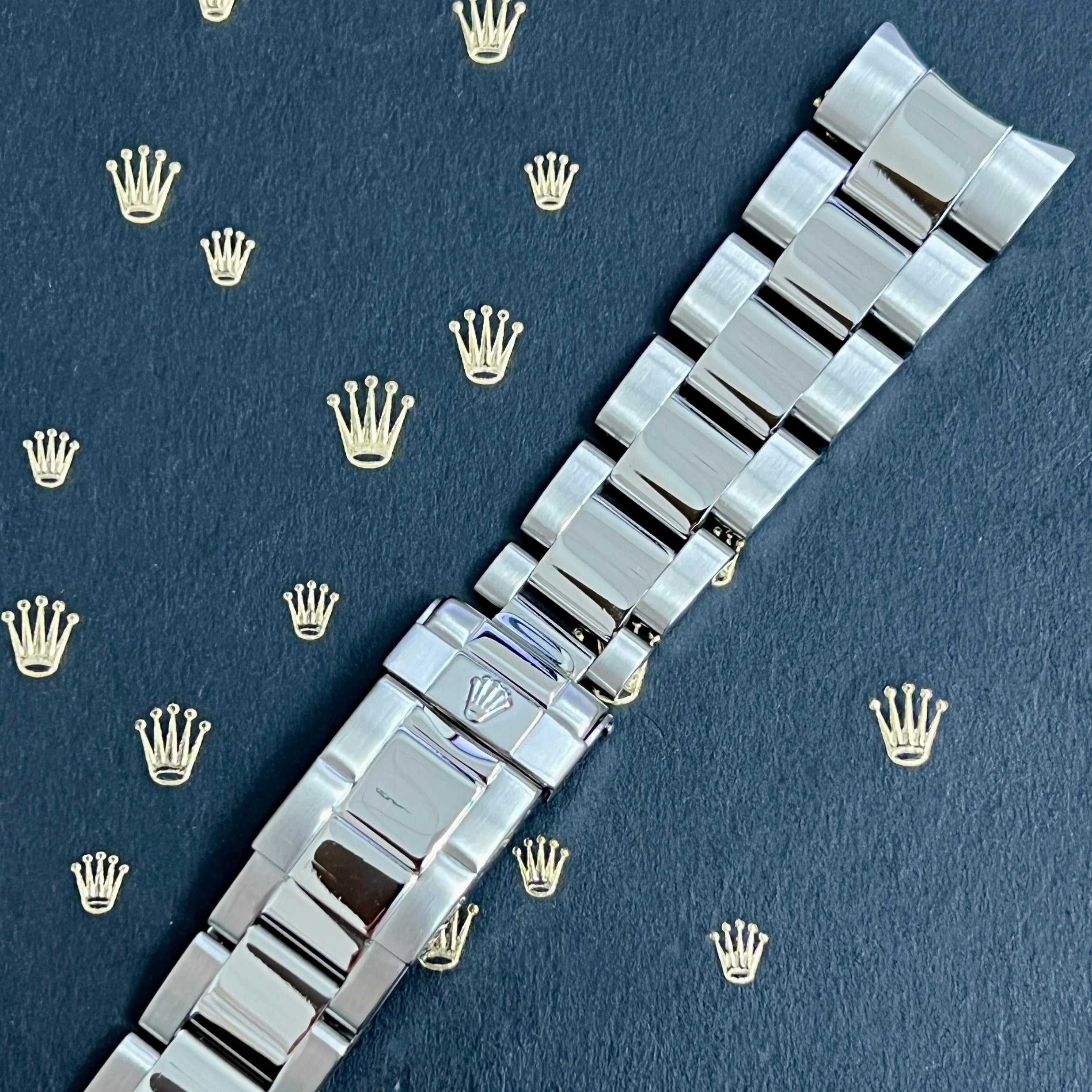 Rolex 20mm Yacht Master Oyster Bracelet 78760 Steel Band – SwissIceCo