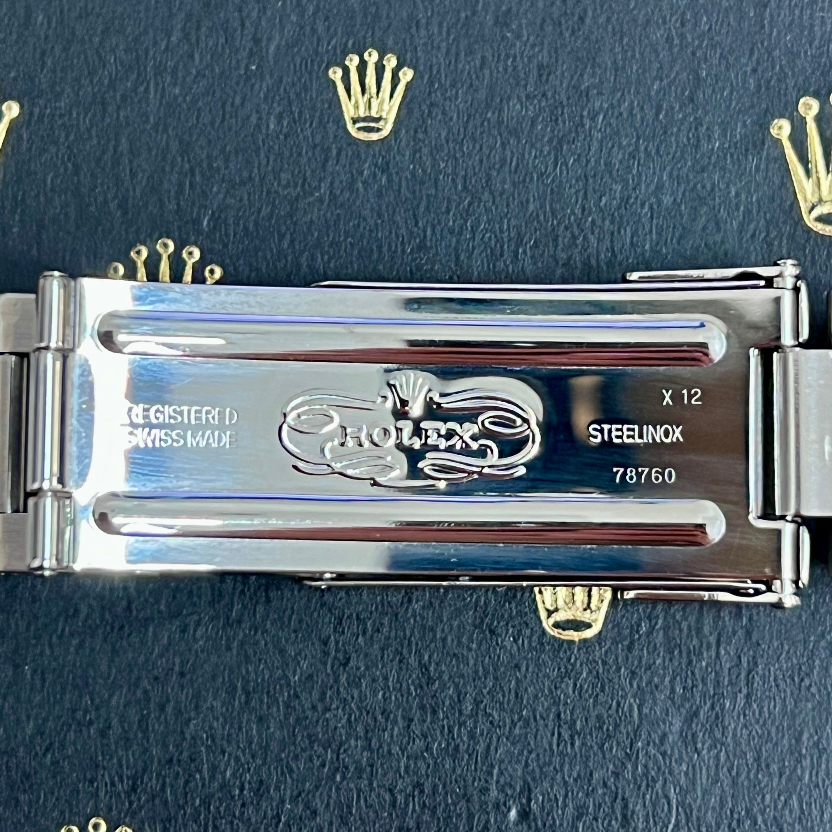 Rolex 20mm Yacht Master Oyster Bracelet 78760 Steel Band – SwissIceCo