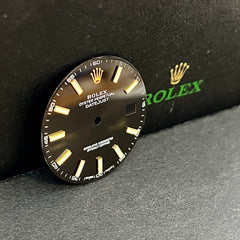 Rolex Datejust 41mm Mens Black Dial Gold Stick Oyster Jubilee Ref: 126333 126303