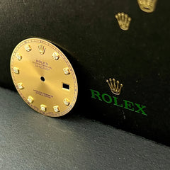 Rolex DateJust 2 II Men’s 41mm Gold FACTORY Diamond Dial Oyster Ref: 116333