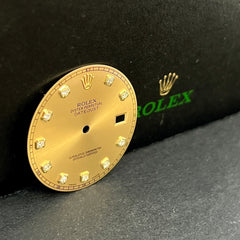 Rolex DateJust 2 II Men’s 41mm Gold FACTORY Diamond Dial Oyster Ref: 116333