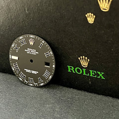 Rolex DateJust 2 41mm Men’s Black Roman Numeral Matte Black Dial 116334 116300