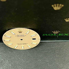 Rolex DateJust 2 Men’s 41mm 2-Tone 18k Gold Ivory White Dial Oyster 116333