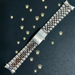 Rolex Datejust 1971 20mm Men's Jubilee Bracelet Steel Crown Band 6251H Ref 1601