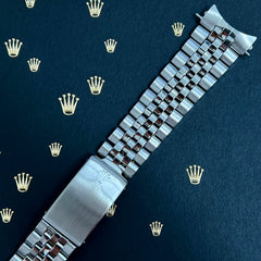Rolex Datejust 1971 20mm Men's Jubilee Bracelet Steel Crown Band 6251H Ref 1601