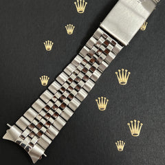Rolex Datejust 1971 20mm Men's Jubilee Bracelet Steel Crown Band 6251H Ref 1601