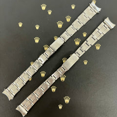 Rolex 13mm Stainless Steel Oyster Flat/Rivet 7834/7204 Band "366/66" Ends 6917