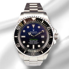 Rolex Deep Sea-Dweller Date 44mm 'James Cameron' Blue Steel Oyster Watch 116660