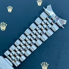 Rolex Date 1978 Men's Jubilee 19mm Bracelet Steel Band 62510H 574 Ends 15200