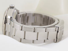 Rolex Datejust 31mm Steel & 18K RG Oyster Diamond Bezel White MOP Dial 178344