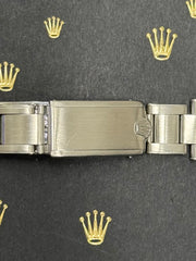 Rolex 1965 Date Men's Oyster Rivet 19mm Steel Band "57" Ends Ref: 6694