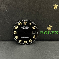 Rolex DateJust 2 Men’s Black 41mm 2-Tone 18k Gold Arabic Numeral Dial 116333