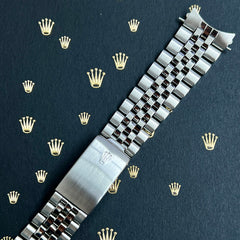 Rolex Datejust 1985 20mm Men's Jubilee Bracelet Steel Band 62510H Ref 1601