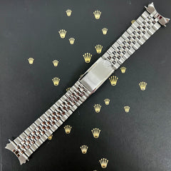 Rolex Datejust 1969 20mm Men's Jubilee Bracelet Steel Crown Band Ref 1601