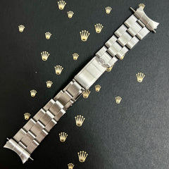 Rolex Vintage 1970 Mens Oyster Rivet 7205 19mm Steel Band 57/60 Ends Ref:6694