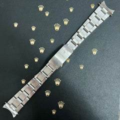 Rolex Date Midsize Oyster 17mm Stainless Steel Band Bracelet 7835 "262" Ends