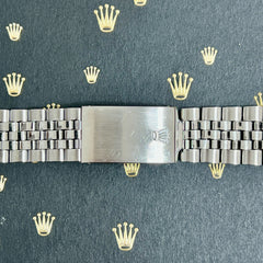 Rolex Datejust 1972 20mm Men's Jubilee Steel Band 6251H Ref 1601 "55" Ends