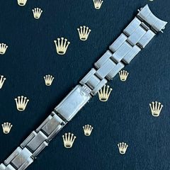 Rolex 13mm Ladies Stainless Steel Oyster 1/62 Crown Rivet Band 6917 "66" End