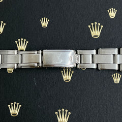 Rolex 13mm Ladies Stainless Steel Oyster 1/62 Crown Rivet Band 6917 "66" End