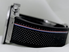 Hublot Classic Fusion 45mm Titanium Fixed Ceramic Bezel Black Dial Rubber Band