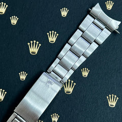 Rolex Date Midsize Oyster 17mm Stainless Steel Band Bracelet 7835 "351" Ends