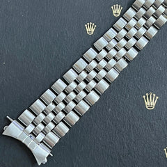 Rolex Datejust 1971 20mm Men's Jubilee Bracelet Steel Band 6251H Ref 1601