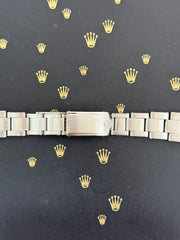 Rolex 1966 Date Men's Oyster 7205 Bracelet 19mm Steel Band "57" Ends Ref: 6694